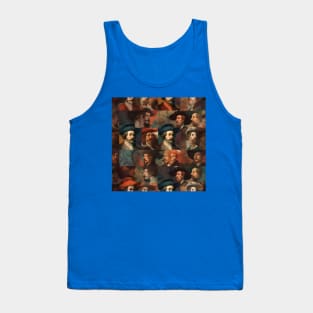 Rembrandt Paintings Mashup Tank Top